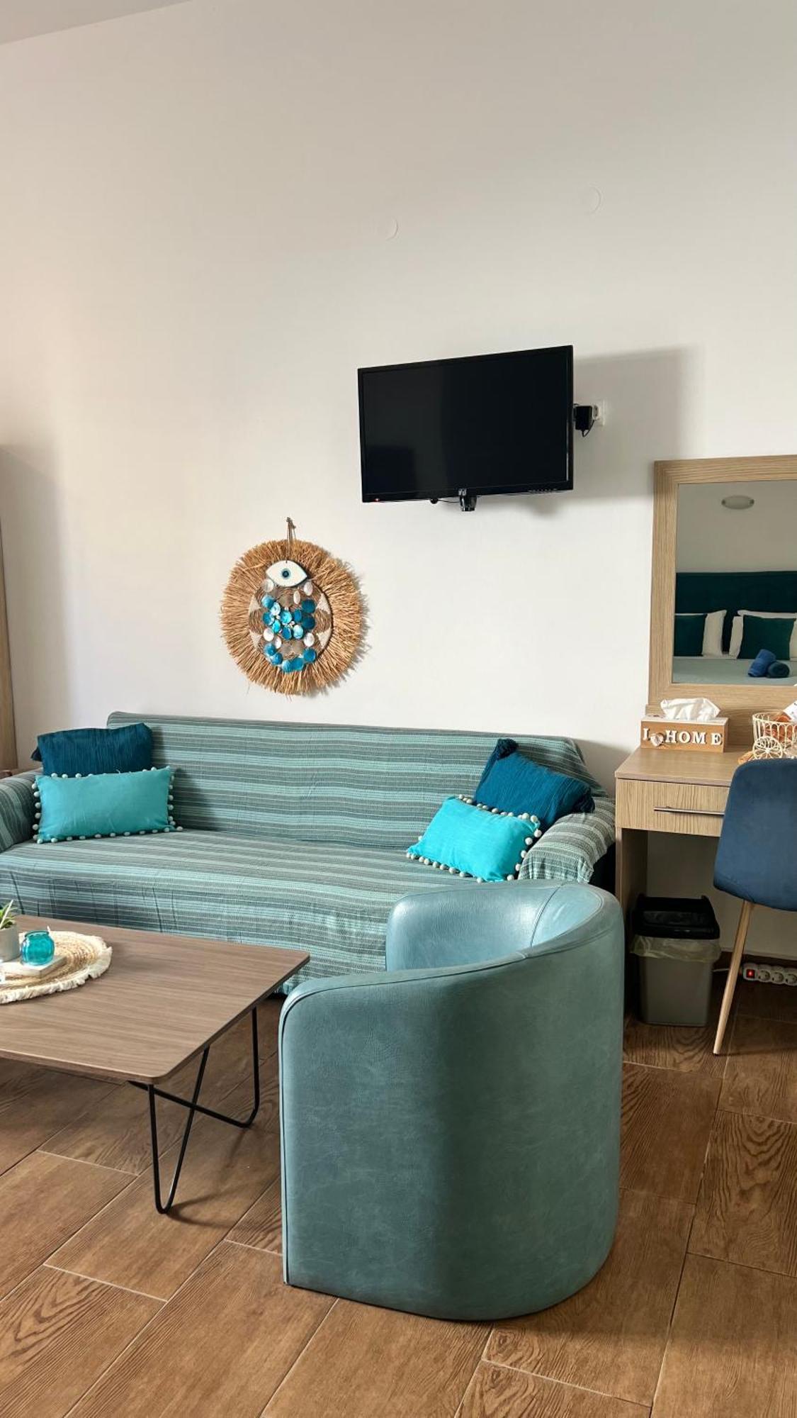 Grande Blue Suites With Private Bay Archangelos  Zewnętrze zdjęcie